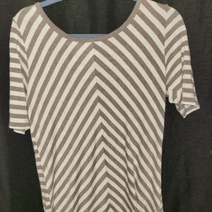 Lularoe XL STRIPED Blouse